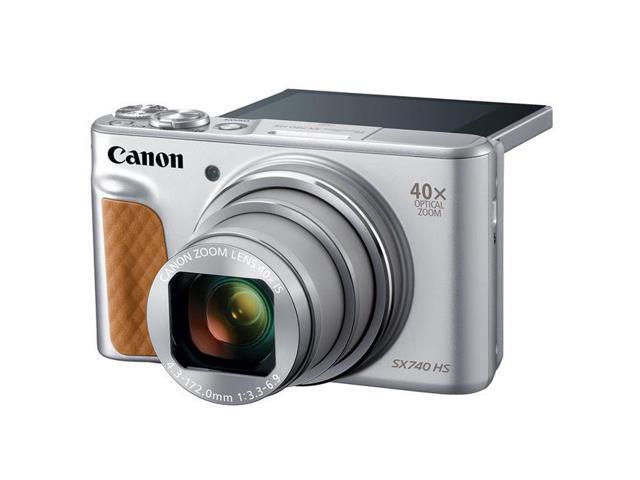 Canon Sx740sl Powershot Sx740 Hs Digital Camera - Silver - Newegg.com