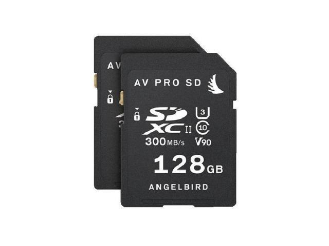 Angelbird Match Pack for Panasonic GH5/GH5s Camera,2x AV Pro 128GB V90 SDXC Card