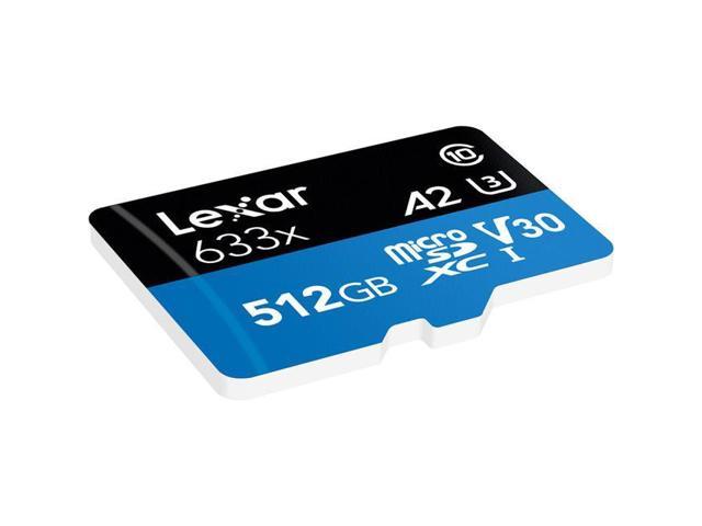 Lexar High-Performance 633x 512GB microSDXC Flash Card Model  LSDMI512BBNL633A