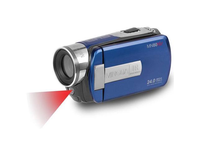 Photo 1 of Minolta MN80NV Full HD Night Vision Digital Camcorder (Blue)