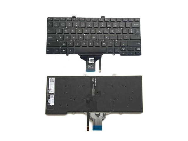 New Us Black English Backlit Laptop Keyboard Without Palmrest No