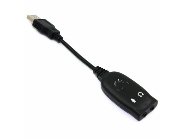 gips Deens Kwaadaardige tumor New Logitech USB to 3.5mm Jack Stereo Headset Audio Adapter External Sound  Card - Newegg.com