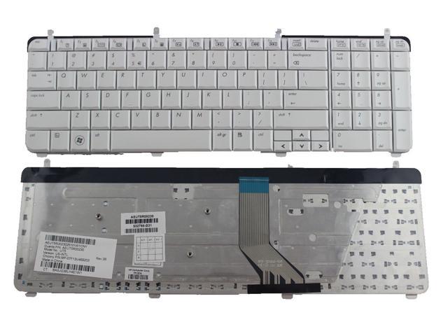 NEW Keyboard HP Pavilion 533998-001 519265-001 519004-001 AEUT5U00020 AEUT5U00010 UT5 Glossy White US Laptop