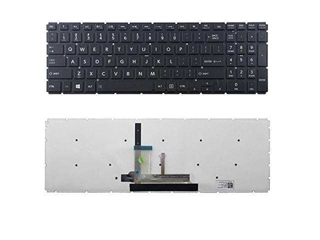 New Toshiba Satellite L55-C5183 L55-C5240 L55-C5272 Keyboard US Backlit 