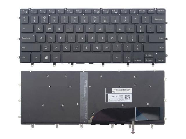 New For Backlit Dell XPS 15-9550-D1728 XPS 15-9550-D1828T 5510 P56F US Laptop English Keyboard No Frame