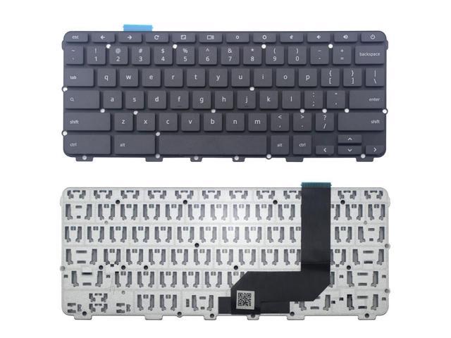 New US English Keyboard For HP Chromebook 11 G5 917442-001 Laptop Black No Frame 
