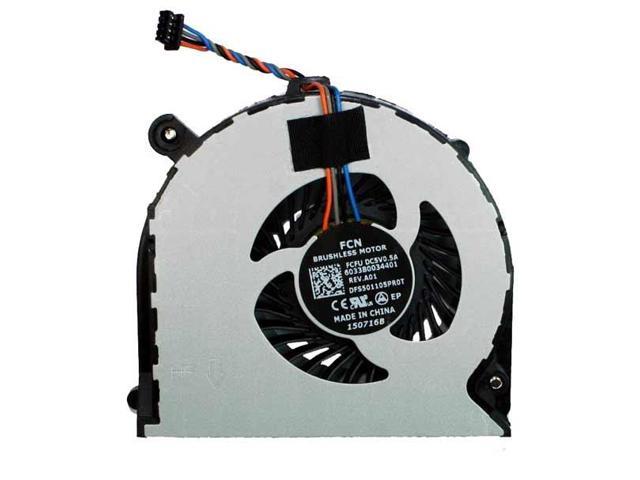 655 G1 645 G1 P/N: 738685-001 DFS501105PR0T 6033B0034401 Replacement New CPU Cooling Fan Cooler for HP Probook 640 G1 650 G1 4-Wire