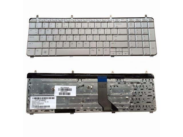 New Laptop Keyboard for HP Pavilion dv7t-3000 dv7t-3300 dv7-3001xx dv7-3002tx dv7-3003tx dv7-3010ew dv7-3020ew dv7-3025sf dv7-3030ew dv7-3051xx US layout White color