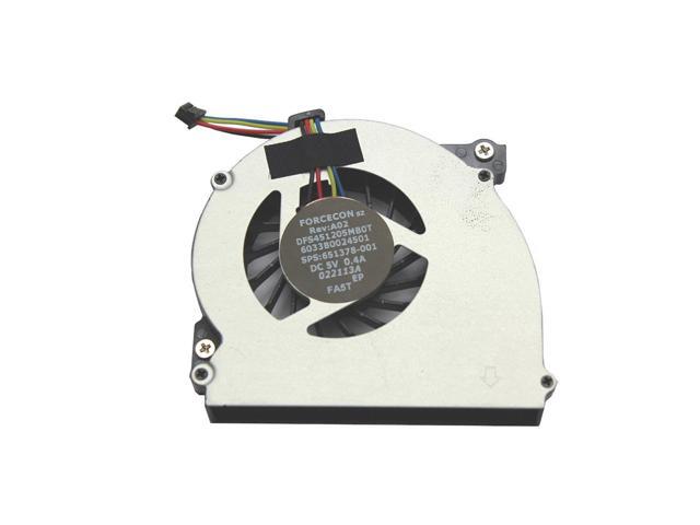 New Laptop CPU Cooling Fan Compatible with HP 2560 2560P 2570 2570P 651378-001 6033B0024501 FH17 DFS451205MB0T