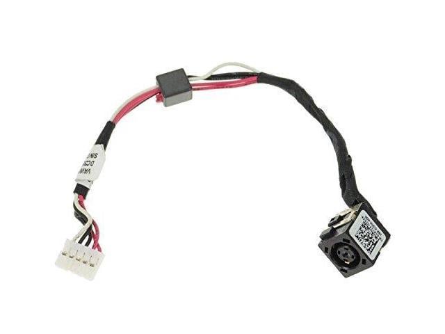 New Ac Dc-in Power Jack w/Cable Harness Connector Socket for Dell ...