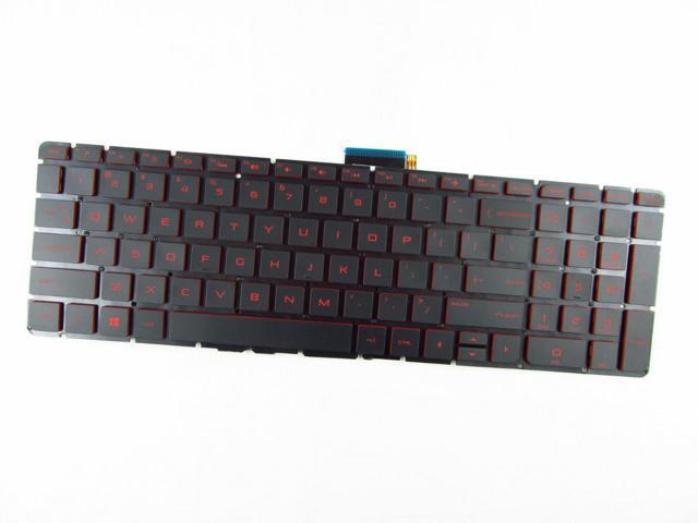 Without palmrest New US Purple English Backlit Keyboard Replacement for HP Pavilion Gaming 15-cx 15-CX0008CA 15-CX0010CA 15-CX0020CA 15-CX0020NR 15-CX0030NR 15-CX0040NR 15-CX0042NR 15-CX0045NR