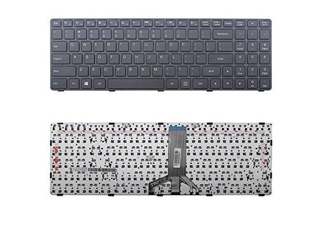 New Us Black English Laptop Keyboard With Frame For Lenovo Ideapad 100 15ibd B50 50 Snj 6385h Us Newegg Com