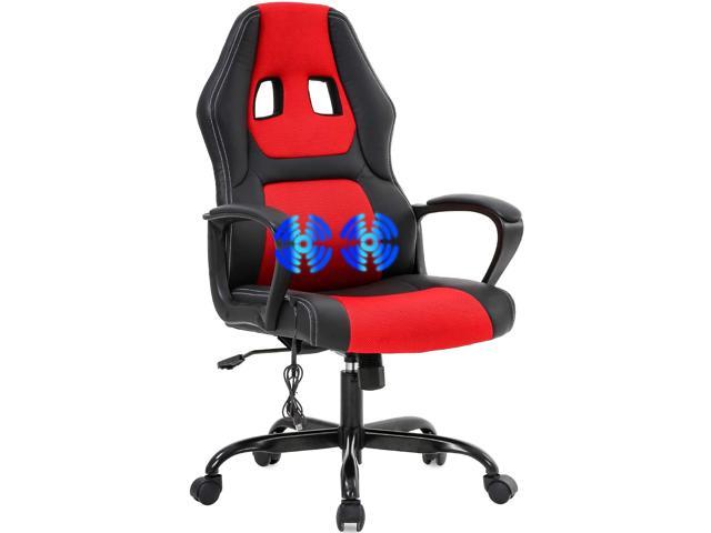 Details about   Office Gaming Chair Desk Task Swivel Adjustable Seat W/ Massage Lumbar Support 