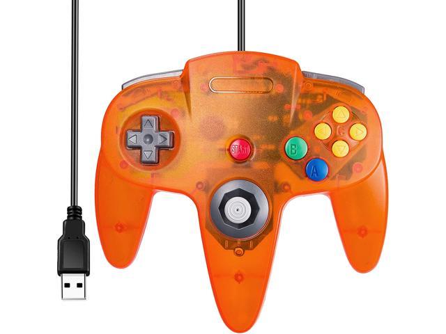 [USB Version] Classic N64 Controller, SAFFUN N64 Wired USB PC Game Pad ...