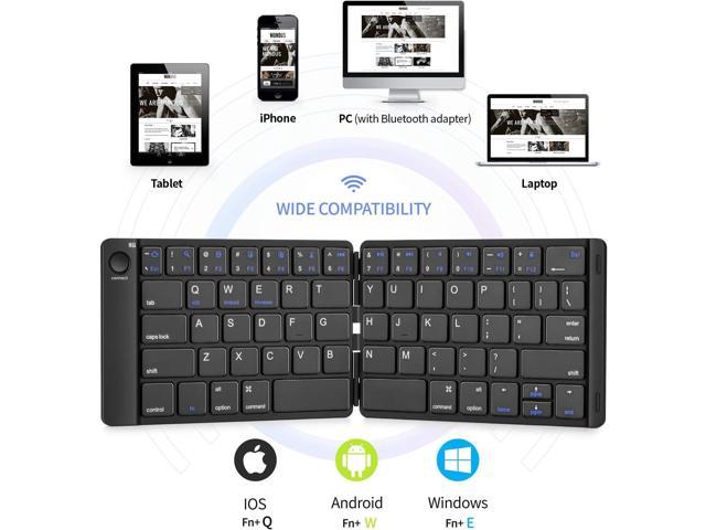 samsers foldable bluetooth keyboard