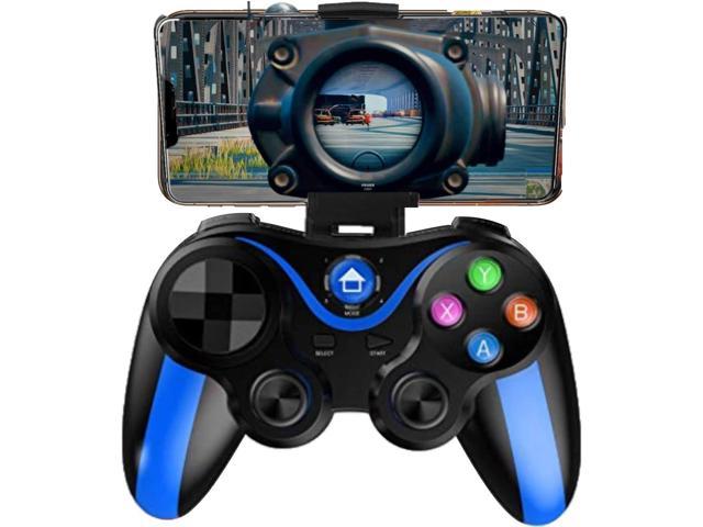 Mobile Controller for The Most Games, Mobile Gamepad Wireless Game for Key Mapping, Shooting Fighting Racing Game-NO Supporting 13.4 (Blue-Black) - Newegg.com