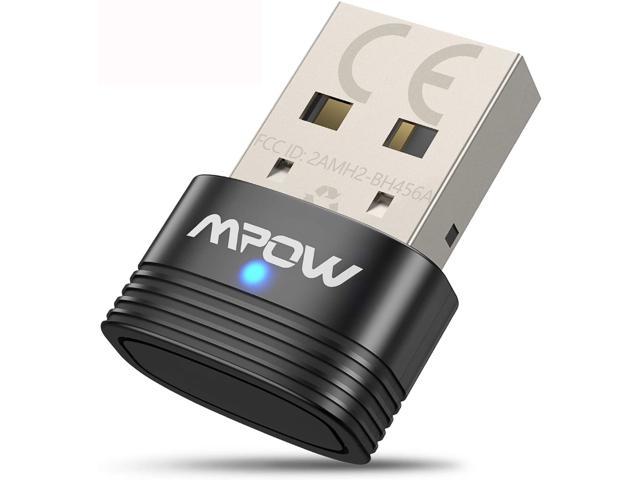 makker Gør det godt service Mpow Bluetooth 5.0 USB Adapter for PC, Bluetooth Dongle USB Receiver  Supports Windows 7/8.1/10, for Desktop, Laptop, Mouse, Keyboard, Printers,  Headsets, Speakers - Newegg.com