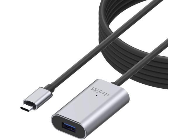 Dynex Black 6' USB-A-to-USB-A Extension Cable 