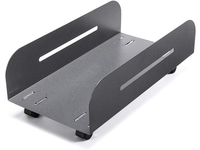 SKYZONAL Computer Rack with Caster Wheels, CPU Steel Rolling Stand ...