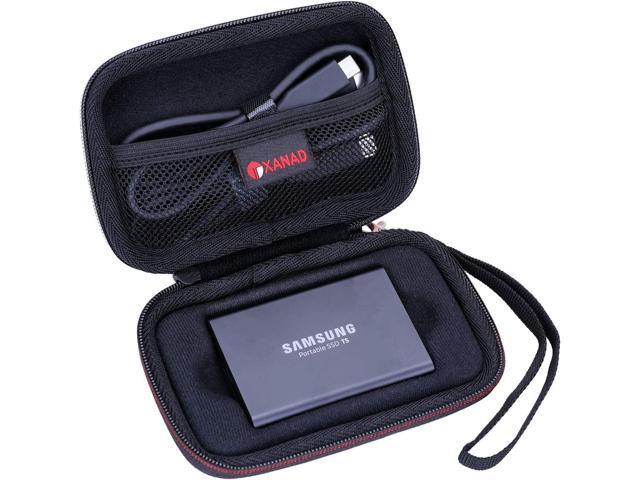 XANAD Case for Samsung T3 T5 Portable 250GB 500GB 1TB 2TB SSD USB 3.1 External Solid State Drives Storage Travel Carrying Bag Black) (Not fit for Samsung T7/T7 Touch) - Newegg.com