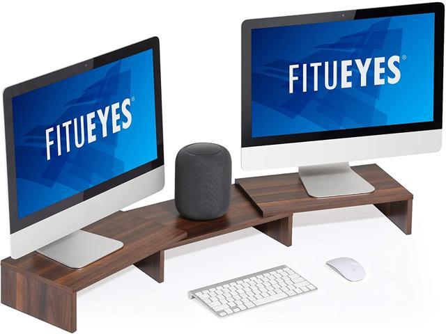 fitueyes 3 shelf monitor stand riser