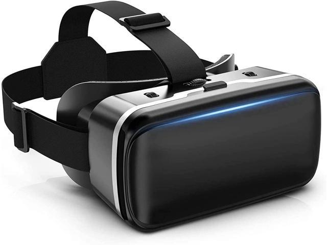 VR Headset, VR Virtual Reality Headset for Movies and Games VR Glasses Goggles Compatible with iPhone & Android Phone, 2K Anti-Blue Lenses, Adjustable & Object Distance, Lightweight - Newegg.com
