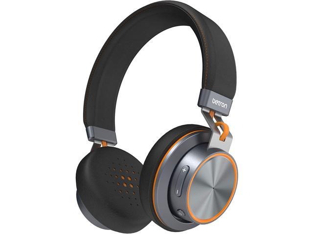 Aan boord rit fluctueren Betron S2 Headphones, On Ear Wireless Bluetooth Headphones with Microphone  and Volume Control, Heavy Bass - Newegg.com