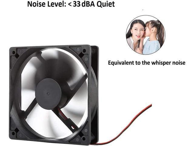 Strong Quiet 12025 Fan 120x120x25mm 12cm 120mm Computer Case Fan DC 12V 