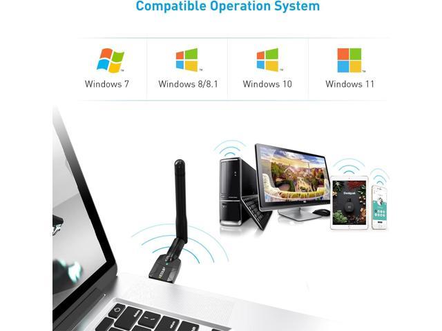 Long Range USB Bluetooth 5.1 Adapter for PC USB Bluetooth Adapter Wireless  Audio Dongle 328FT / 100M 5.1 Bluetooth Transmitter Receiver for Desktop  Laptop PC with Windows 11/10/8/8.1/7 