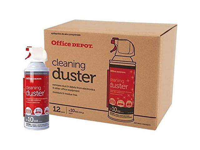 Office Depot® Brand Cleaning Dusters, 10 Oz, Pack Of 12 