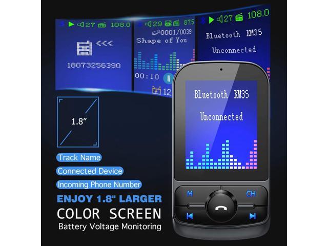 km35 bluetooth fm transmitter