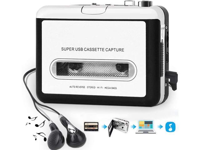 Christchurch legetøj overlap Cassette Player, Portable Walkman Cassette Player from Tapes to MP3  Converter Via USB, Audio Music Player Capture Cassette Recorder with  Headphone for Laptop PC and Mac - Newegg.com