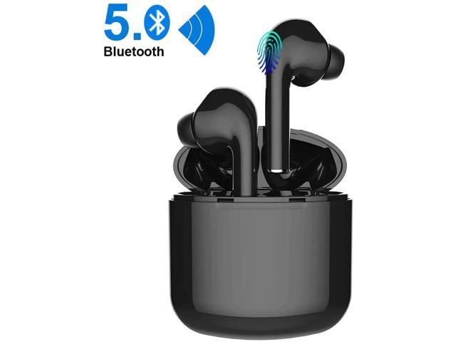 i12 TWS Wireless Bluetooth 5.0 Touch control Earphones with 300mAh Charging Dock Automatically Pairing - Black - Newegg.com