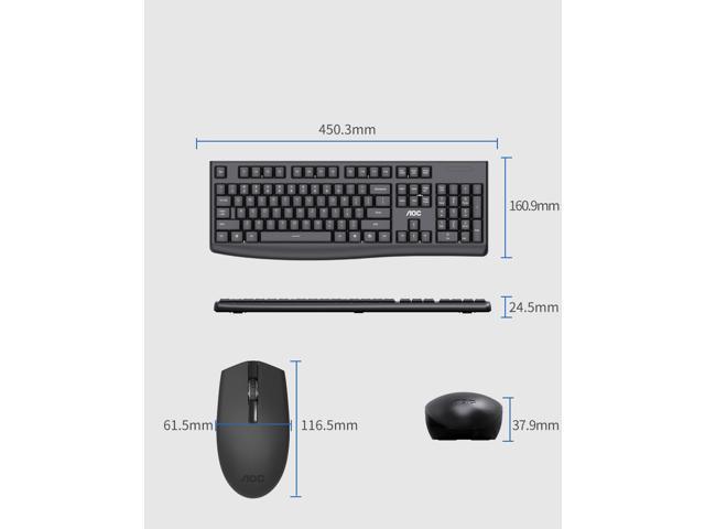 aoc wireless keyboard and mouse