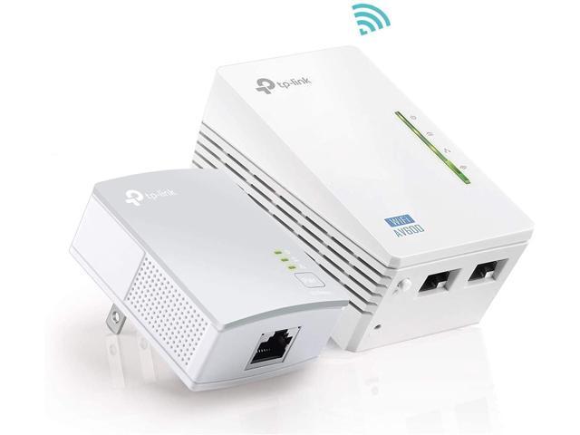 Humanistisch Oxideren vis TP-Link AV600 Powerline WiFi Extender - Powerline Adapter with WiFi, WiFi  Booster, Plug & Play, Power Saving, Ethernet over Power, Expand both Wired  and WiFi Connections (TL-WPA4220 KIT) - Newegg.com
