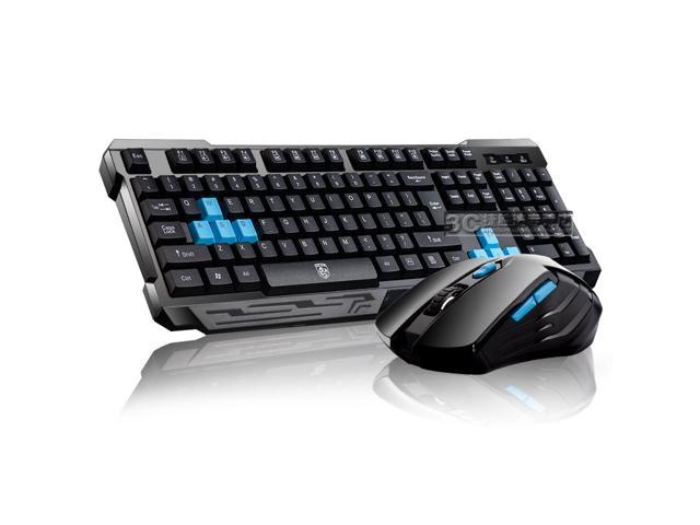 2.4GHz Wireless Gaming Gamer Keyboard And Optical Mouse Set Combo For PC MAC 
