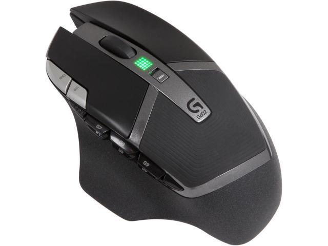 G602 910-003820 11 Buttons 1 Wheel USB RF Wireless Optical 2500 dpi Gaming Mouse - Newegg.com