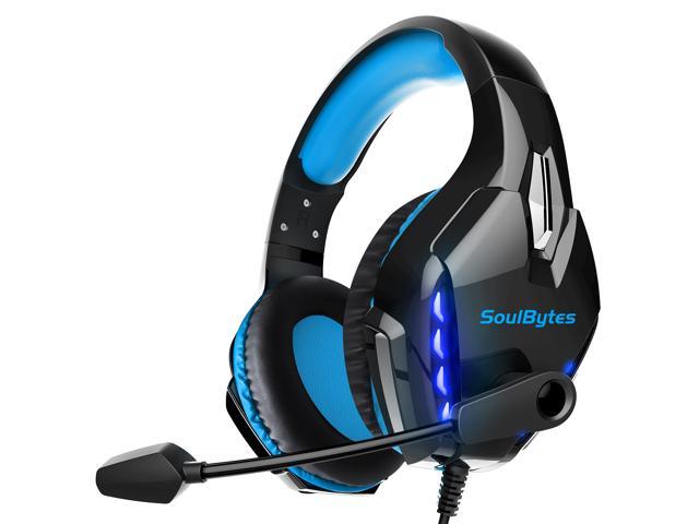 piek beddengoed zeker CORN Soulbytes S11 Top Quality 50mm Drivers Wired Gaming Headphones with  Mic for PC Computer Headset Earphone LED Light &Noise Cancellation -  Newegg.com
