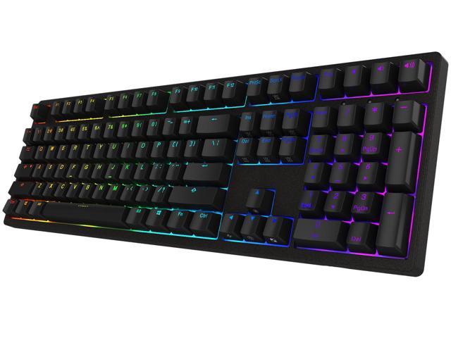 CORN 108keys Full RGB Gaming Mechanical Keyboard Cherry MX Blue Switch ...