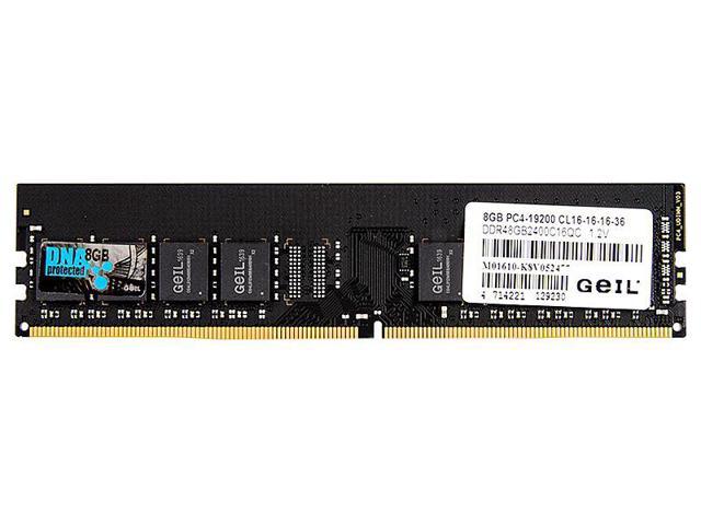 Geil Qian Xi Series 8gb Single 288 Pin Ddr4 Sdram Ddr4 2400mhz 