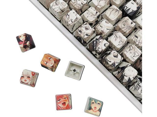 Demon Slayer 108 Keycaps Sub Japanese For Mechanical Keyboard