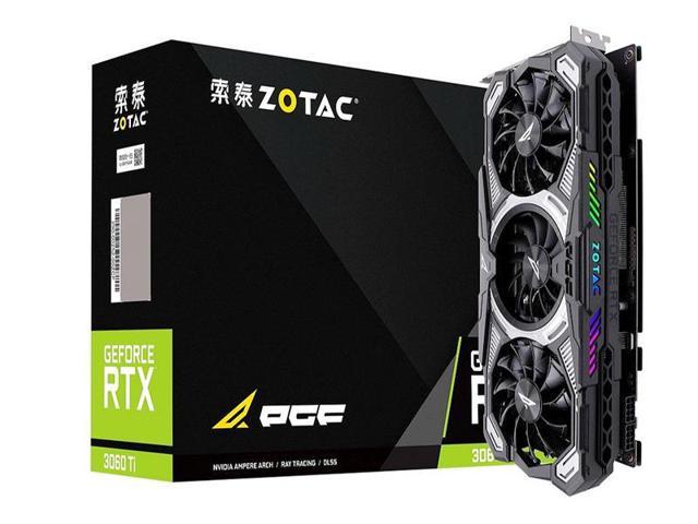 ZOTAC GeForce RTX 3060Ti 8GD6 PGF OC (LHR) Video Card,8GB 256-bit