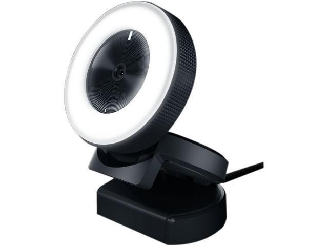 Kiyo Full HD Streaming Web Camera with Illuminating Ring Light and Advanced Autofocus - RZ19-02320100-R3U1