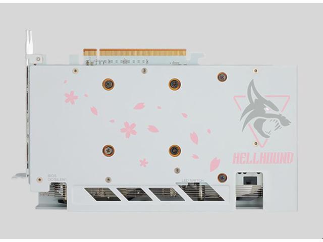 PowerColor Hellhound Sakura AMD Radeon RX 6650 XT Graphics Card