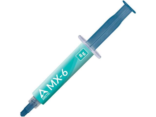 ARCTIC MX-6 (8 g) - Ultimate Performance Thermal Paste for CPU, Consoles, Graphics Cards, laptops, Very high Thermal Conductivity, Long Durability, Non-Conductive, Non-capacitive 8 g