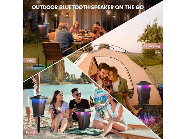 80W Outdoor Bluetooth Speaker Waterproof, True Wireless Stereo