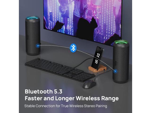 Portable Bluetooth Speaker 30W Dual Pairing True Wireless Stereo