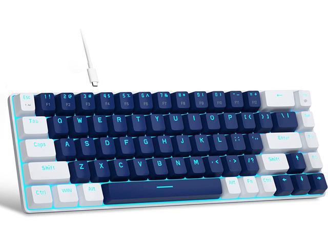 MageGee Portable 60% Mechanical Gaming Keyboard, MK-Box LED