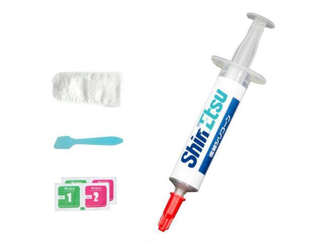 CORN - Shin-Etsu 7921 Conductive, High Performance Thermal Paste - Extensive for air cooling systems, water cooling, for all heatsinks CPU and GPU 2 g