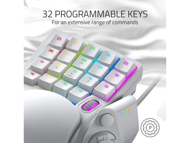 Razer Tartarus Pro Gaming Keypad: Analog-Optical Key Switches - 32